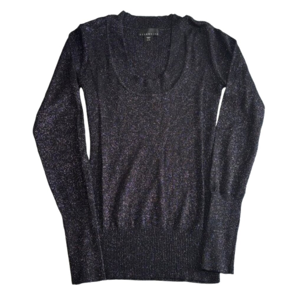 ✨ Attention Sparkly Black Sweater ✨